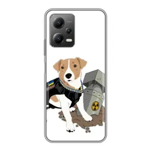 Чехол с принтом Собаки Патрон для Xiaomi POCO X5 (5G) (Пёс Патрон с ракетой)