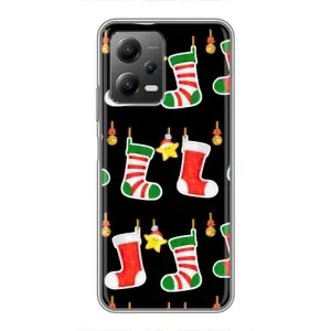 Силіконовий бампер на різдво для Xiaomi POCO X5 (5G) (Різдвяні подарунки)