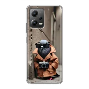 Чехол с мемами тралалело тралала для Xiaomi POCO X5 (5G) (Шпиониро голубио)