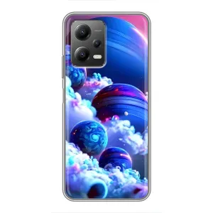 Чохли КОСМОС на Xiaomi POCO X5 (5G) (Сині планети)