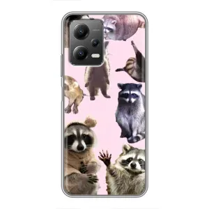 Силіконовий Чохол з Энотами на Xiaomi POCO X5 (5G) (Смішні Єноти)