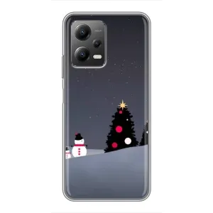 Чохли на Новий Рік Xiaomi POCO X5 (5G) (Сніговички)