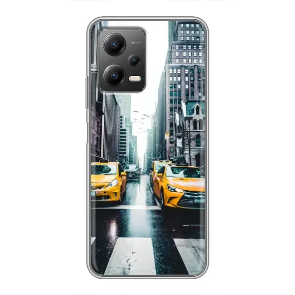 Чехол с рисунком «Такси» для Xiaomi POCO X5 (5G) Чехол с рисунком «Такси» для Xiaomi POCO X5 (5G)