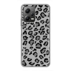 Чохол з леопардовим принтом на Xiaomi POCO X5 (5G) (Темний леопард)