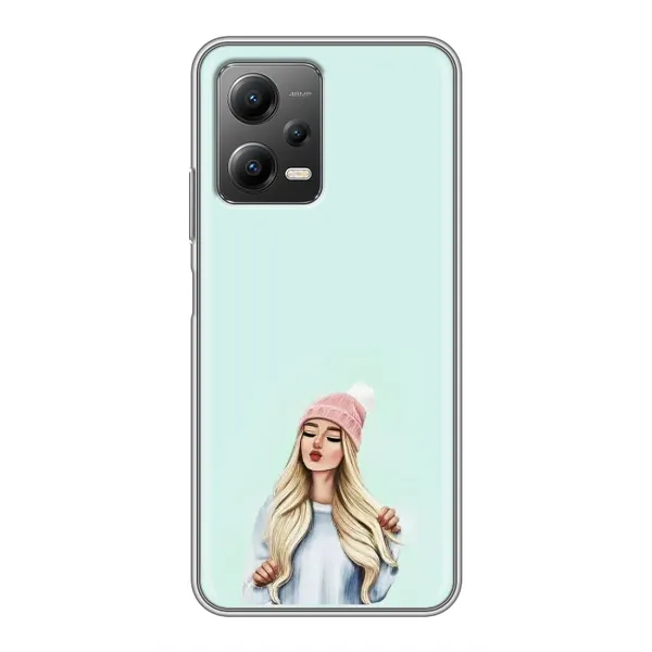 Чехол с рисунком «В шапке» для Xiaomi POCO X5 (5G)