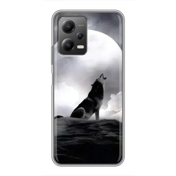 Чехол с рисунком «Волк и луна» для Xiaomi POCO X5 (5G) Чехол с рисунком «Волк и луна» для Xiaomi POCO X5 (5G)