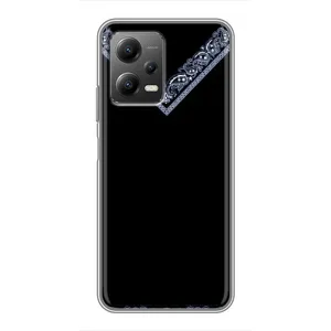 Силиконовый Чехол на Xiaomi POCO X5 (5G) (Воротник вышиванки)