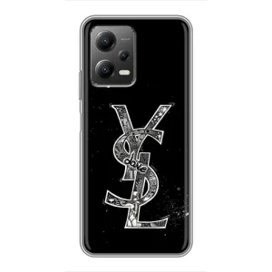 Чохол (Dior, Prada, YSL, Chanel) для Xiaomi POCO X5 (5G) (YSL)