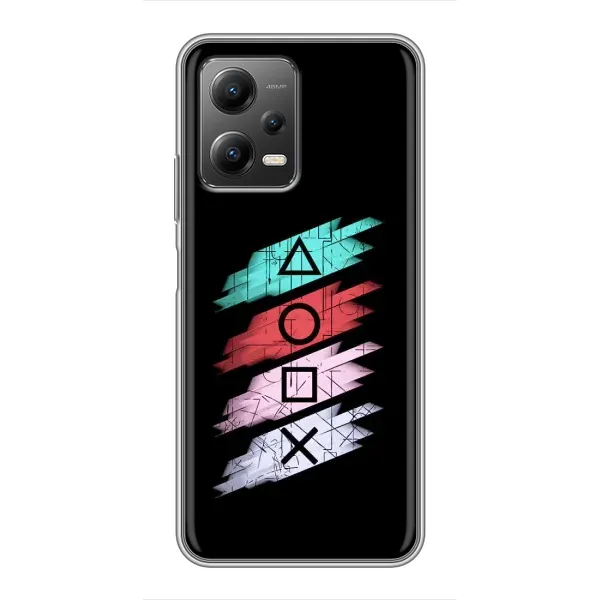 Чехол с рисунком «Значки Sony» для Xiaomi POCO X5 (5G) Чехол с рисунком «Значки Sony» для Xiaomi POCO X5 (5G)
