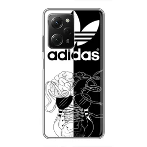Чохол с стилі "Адідас" для Поко X5 про (5G) (Adidas шнурки)