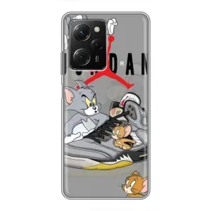 Силіконовый Чохол Nike Air Jordan на Поко X5 про (5G) (Air Jordan)