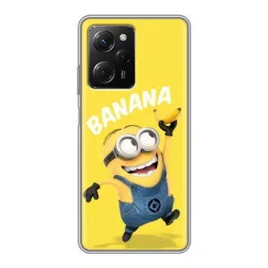 Мультяшний принт на Чохол для Поко X5 про (5G) (Banana)