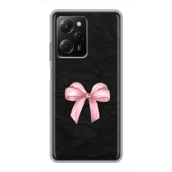 Чехол с рисунком «Бантик» для Xiaomi POCO X5 Pro (5G) Чехол с рисунком «Бантик» для Xiaomi POCO X5 Pro (5G)