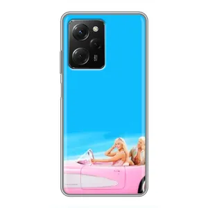 Силиконовый Чехол Барби Фильм на Xiaomi POCO X5 Pro (5G) (Барби и Кен)