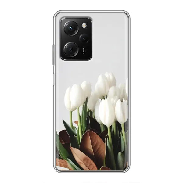Чехол с рисунком «Букет тюльпанов» для Xiaomi POCO X5 Pro (5G) Чехол с рисунком «Букет тюльпанов» для Xiaomi POCO X5 Pro (5G)