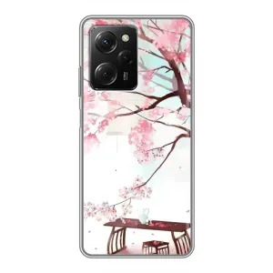 Чехол с принтом САКУРЫ на Xiaomi POCO X5 Pro (5G) (Чайная церемония)