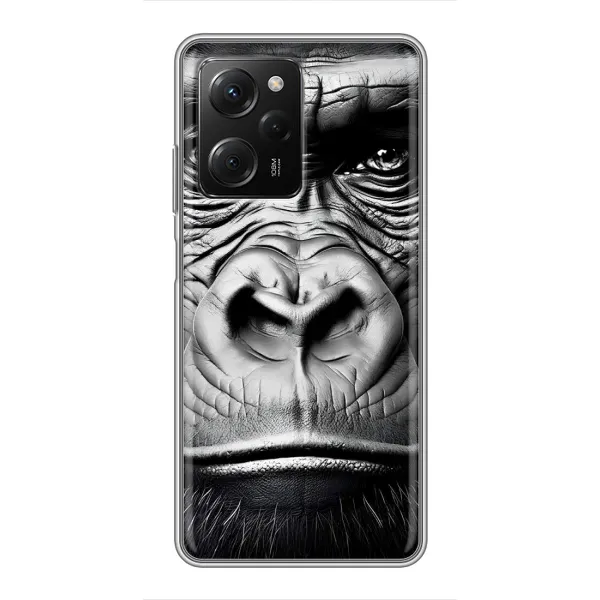 Чехол с рисунком «Черная обезьяна» для Xiaomi POCO X5 Pro (5G) Чехол с рисунком «Черная обезьяна» для Xiaomi POCO X5 Pro (5G)