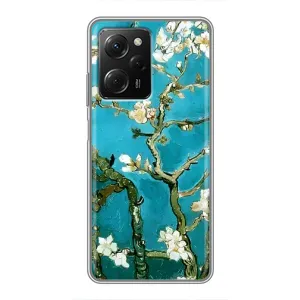 Чехол с принтом САКУРЫ на Xiaomi POCO X5 Pro (5G) (Цветение Сакуры)