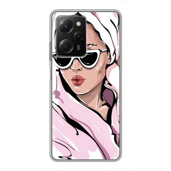 Чехол с рисунком «Девушка в халате» для Xiaomi POCO X5 Pro (5G) Чехол с рисунком «Девушка в халате» для Xiaomi POCO X5 Pro (5G)