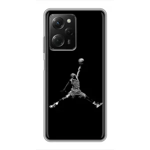Силіконовый Чохол Nike Air Jordan на Поко X5 про (5G) (Джордан)