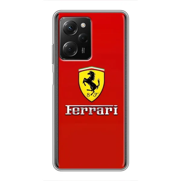 Чехол с рисунком «Ferrari Logo» для Xiaomi POCO X5 Pro (5G) Чехол с рисунком «Ferrari Logo» для Xiaomi POCO X5 Pro (5G)