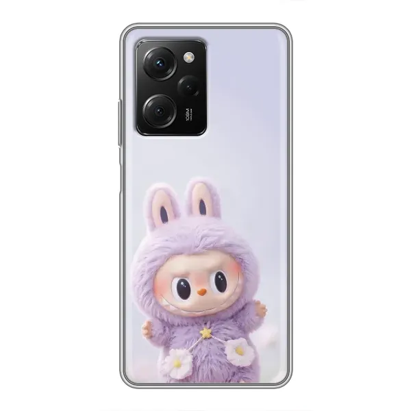 Чехол с рисунком «Фиолетовый Лабубу» для Xiaomi POCO X5 Pro (5G) Чехол с рисунком «Фиолетовый Лабубу» для Xiaomi POCO X5 Pro (5G)
