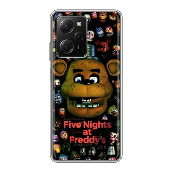 Чехол с рисунком «Freddy» для Xiaomi POCO X5 Pro (5G) Чехол с рисунком «Freddy» для Xiaomi POCO X5 Pro (5G)