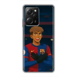 Чехол Ламин Ямаль на Поко X5 про (5G) (Футболист Ямаль)