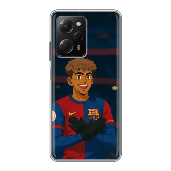 Чехол с рисунком «Футболист Ямаль» для Xiaomi POCO X5 Pro (5G) Чехол с рисунком «Футболист Ямаль» для Xiaomi POCO X5 Pro (5G)