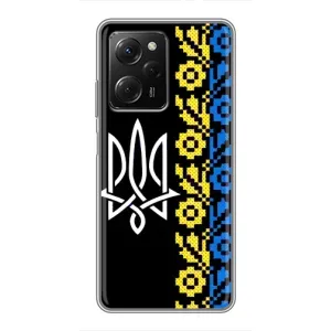 Силіконовый Чохол на Xiaomi POCO X5 Pro (5G) (Герб и вишиванка)