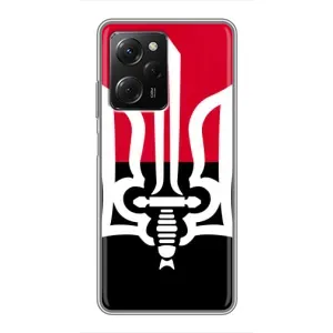 Чохли УПА (Червоно-Чорний) на Xiaomi POCO X5 Pro (5G) (Герб України)