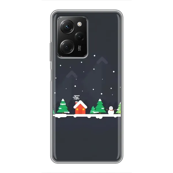 Чехол с рисунком «Город зимний» для Xiaomi POCO X5 Pro (5G) Чехол с рисунком «Город зимний» для Xiaomi POCO X5 Pro (5G)