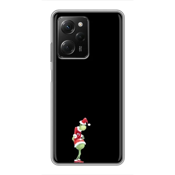 Чехол с рисунком «Гринч на чорном» для Xiaomi POCO X5 Pro (5G) Чехол с рисунком «Гринч на чорном» для Xiaomi POCO X5 Pro (5G)