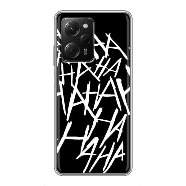 Чехол с рисунком «Хахаха» для Xiaomi POCO X5 Pro (5G) Чехол с рисунком «Хахаха» для Xiaomi POCO X5 Pro (5G)