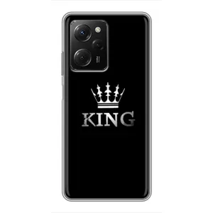 Чехол (Корона на чёрном фоне) для Поко X5 про (5G) (KING)