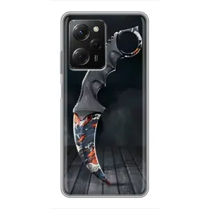 Чехол КИБЕРСПОРТ для Xiaomi POCO X5 Pro (5G) (Кинжал КС ГО)