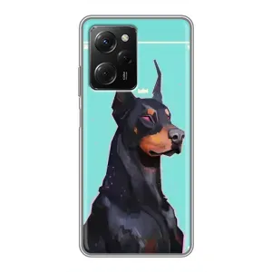 Чехол ДОБЕРМАН для Xiaomi POCO X5 Pro (5G) (Король доберман)
