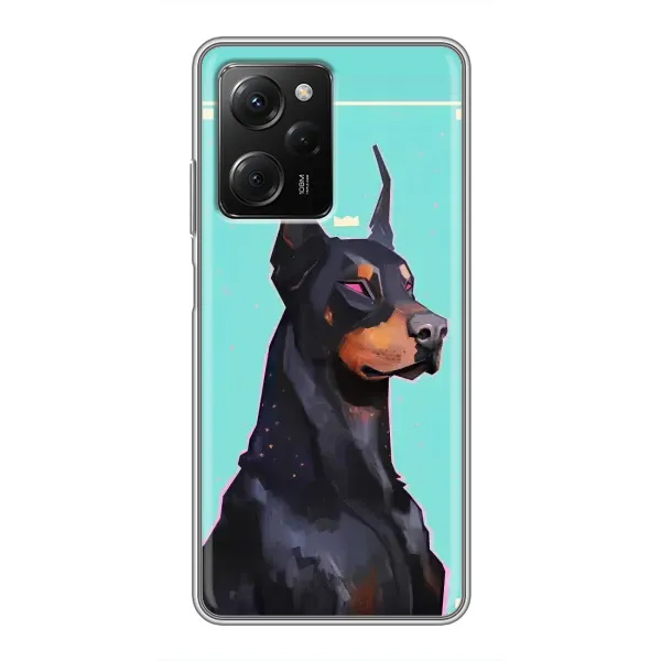 Чехол с рисунком «Король доберман» для Xiaomi POCO X5 Pro (5G) Чехол с рисунком «Король доберман» для Xiaomi POCO X5 Pro (5G)