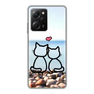 Силіконові Чохли Коханій людині для Xiaomi POCO X5 Pro (5G) (Котейки)