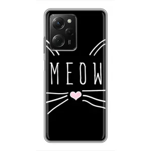 Бампер с изображением Котиков для Поко X5 про (5G) (КОТИК MEOW)