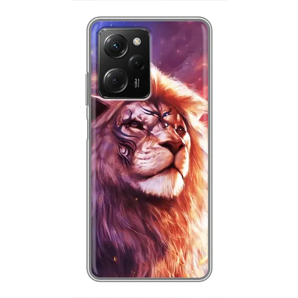Чехол с рисунком «Красочный ЛЕВ» для Xiaomi POCO X5 Pro (5G) Чехол с рисунком «Красочный ЛЕВ» для Xiaomi POCO X5 Pro (5G)