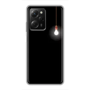 Чохол з картинками на чорному фоні для Xiaomi POCO X5 Pro (5G) (Лампочка)