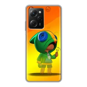 Чохол Бравл Старс для Xiaomi POCO X5 Pro (5G) (LEON в кофті)