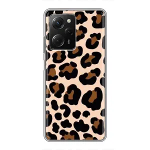 Чехол с леопардовым принтом на Xiaomi POCO X5 Pro (5G) (Леопардовый принт)