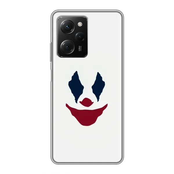 Чехол с рисунком «Лицо Джокера» для Xiaomi POCO X5 Pro (5G) Чехол с рисунком «Лицо Джокера» для Xiaomi POCO X5 Pro (5G)
