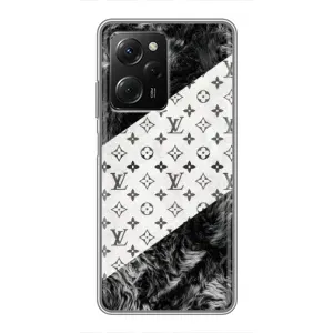 Чохол Стиль Louis Vuitton на Xiaomi POCO X5 Pro (5G) (LV на білому)
