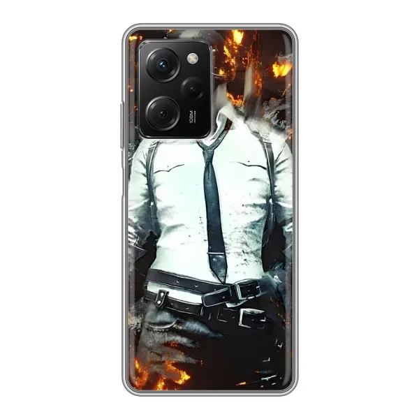 Чехол с рисунком «Man Пубг» для Xiaomi POCO X5 Pro (5G) Чехол с рисунком «Man Пубг» для Xiaomi POCO X5 Pro (5G)