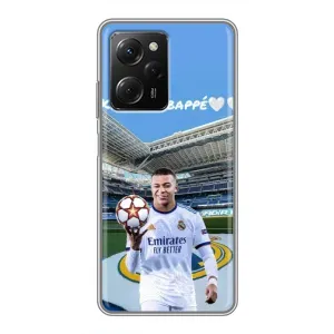 Чехол (TPU) с Футболистом на Xiaomi POCO X5 Pro (5G) (Mbappe Real)