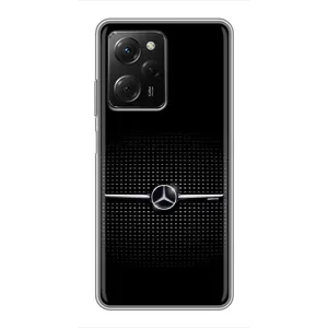 Силиконовый бампер с картинкой машины на Xiaomi POCO X5 Pro (5G) (Mercedes)