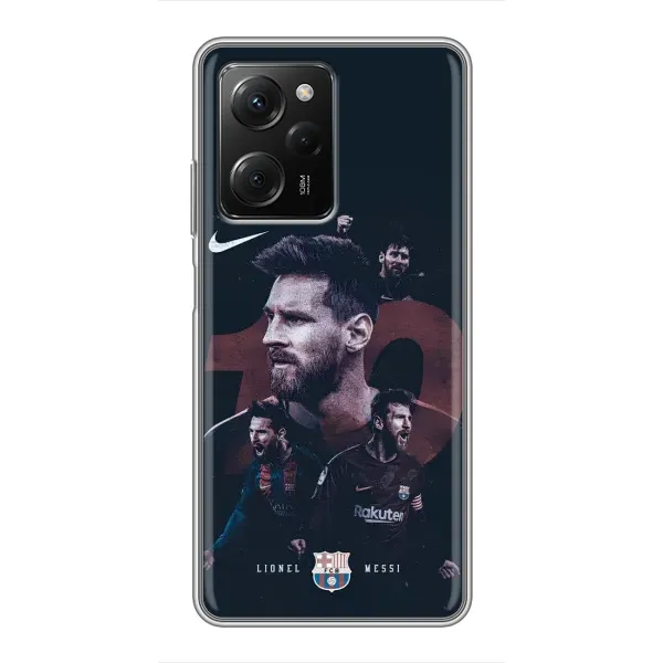 Чехол с рисунком «Месси 10» для Xiaomi POCO X5 Pro (5G)